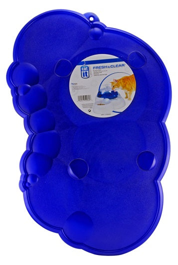 Catit Design Fresh & Clear Place Mat - Blue - Kohepets