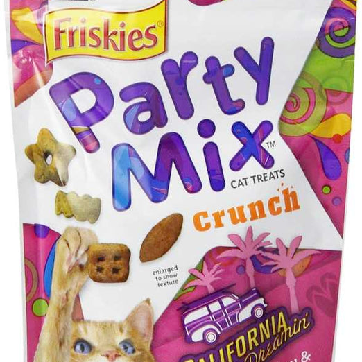 Friskies Party Mix California Dreaming Crunch Cat Treat 60g - Kohepets