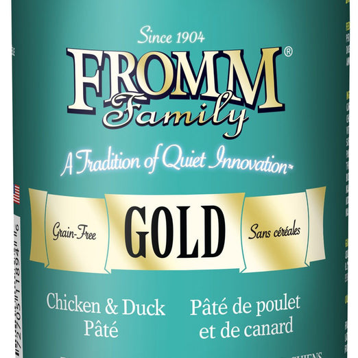 Fromm Gold Chicken & Duck Pate Canned Dog Food 345g - Kohepets