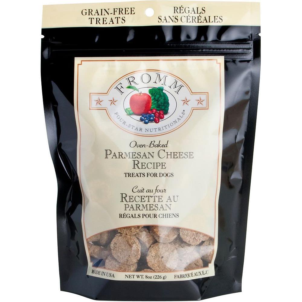 Fromm Parmesan Cheese Dog Treats 8oz - Kohepets