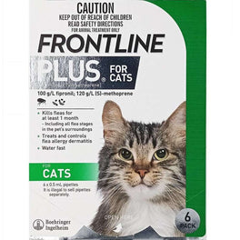 Frontline Plus For Cats 6 pack - Kohepets
