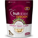 Fruitables Greek Coconut Yogurt Crunchy Dog Treats 7oz