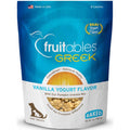 Fruitables Greek Vanilla Yogurt Crunchy Dog Treats 7oz - Kohepets