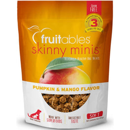 $3 OFF: Fruitables Skinny Minis Pumpkin and Mango Chewy Dog Treats 5oz - Kohepets