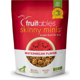 $3 OFF: Fruitables Skinny Minis Watermelon Chewy Dog Treats 5oz - Kohepets