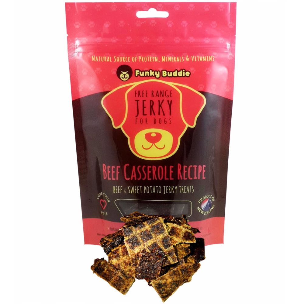Funky Buddie Beef Casserole Dog Treats 4oz - Kohepets