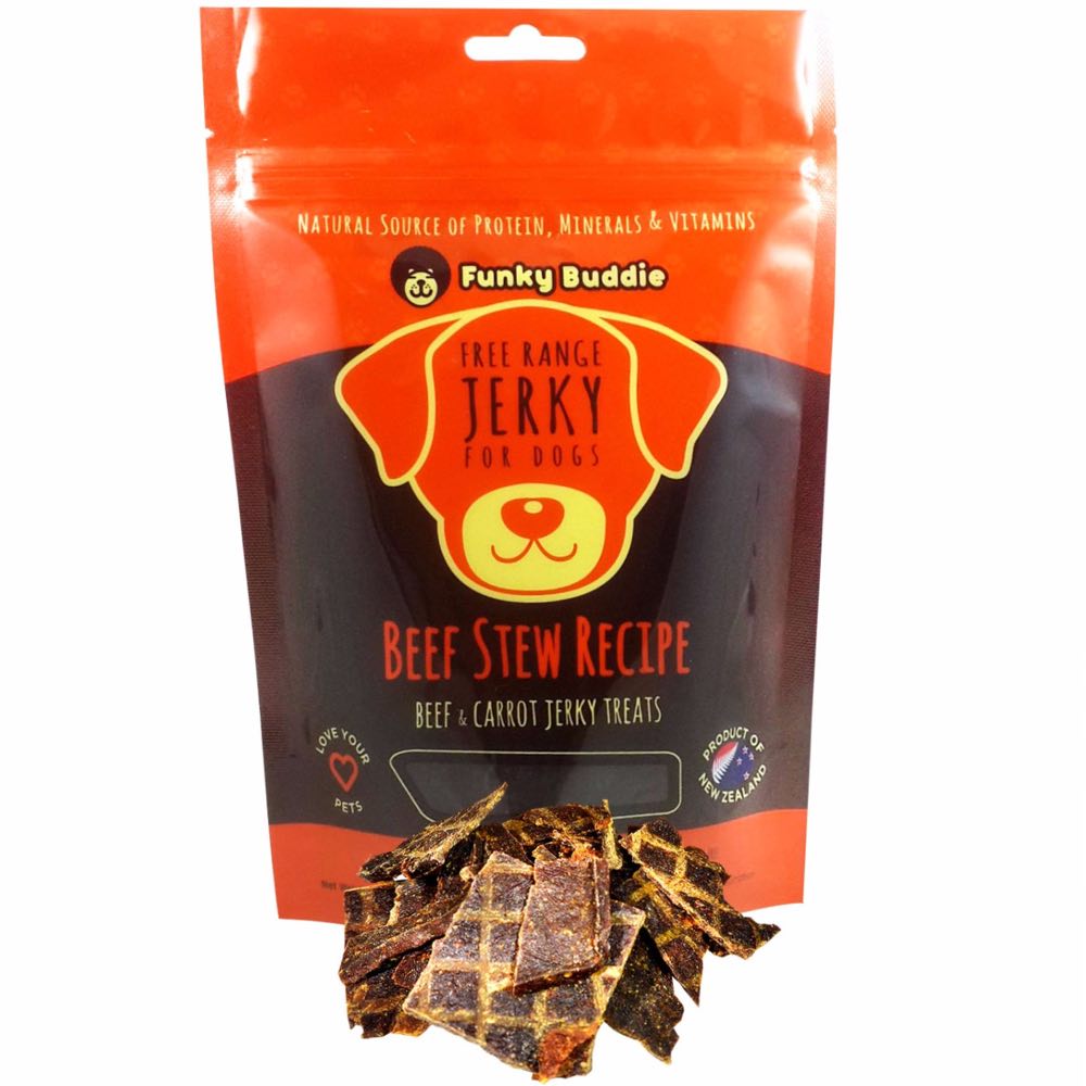 Funky Buddie Beef Stew Dog Treats 4oz - Kohepets