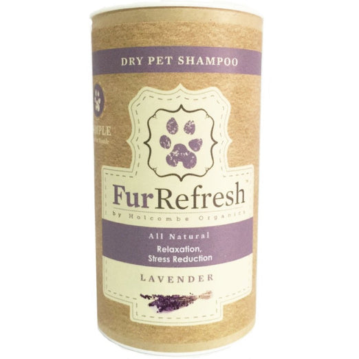 Holcombe Organics Fur Refresh Dry Pet Shampoo (Lavender) 115g - Kohepets