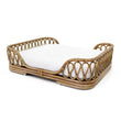 Fura Albi Rattan Bed For Cats & Dogs (Almond)