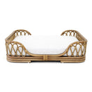 Fura Albi Rattan Bed For Cats & Dogs (Almond)
