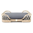 Fura Albi Rattan Bed For Cats & Dogs (Biscuit)