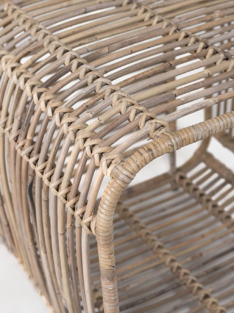 Furnish Broche 1-Opening Cat & Dog Bed (Grey) - Kohepets