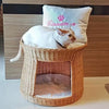 Furnish Cupcake Cat Bed (Natural) - Kohepets