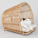 Furnish Gelato Cone Cat & Dog Bed (Natural Willow)