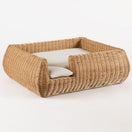 Furnish Shortbread Dog Bed (Natural Willow)