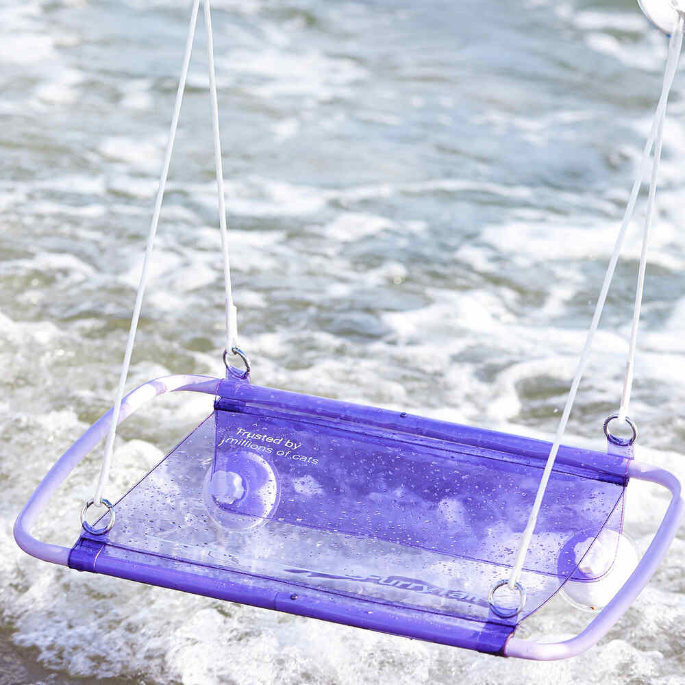 Furrytail Purple Kittiperch For Cats