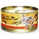 Fussie Cat Super Premium Chicken With Sweet Potato In Gravy Gold Grain-Free Canned Cat Food 80g