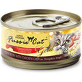 Fussie Cat Super Premium Chicken With Chicken Liver In Pumpkin Soup Gold Canned Cat Food 80g - Kohepets