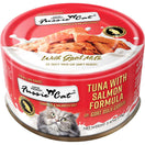 Fussie Cat Tuna With Salmon Formula In Goat Milk Gravy Grain-Free Canned Cat Food 70g