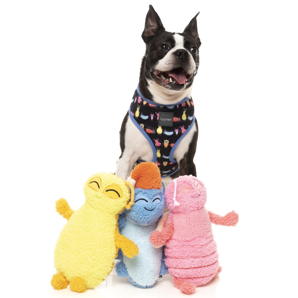 FuzzYard Flutter The Bed Bug Plush Dog Toy (Pink)