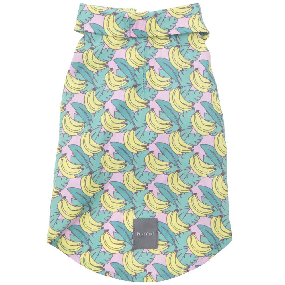 FuzzYard Button Up Shirt For Dogs (Bananarama)