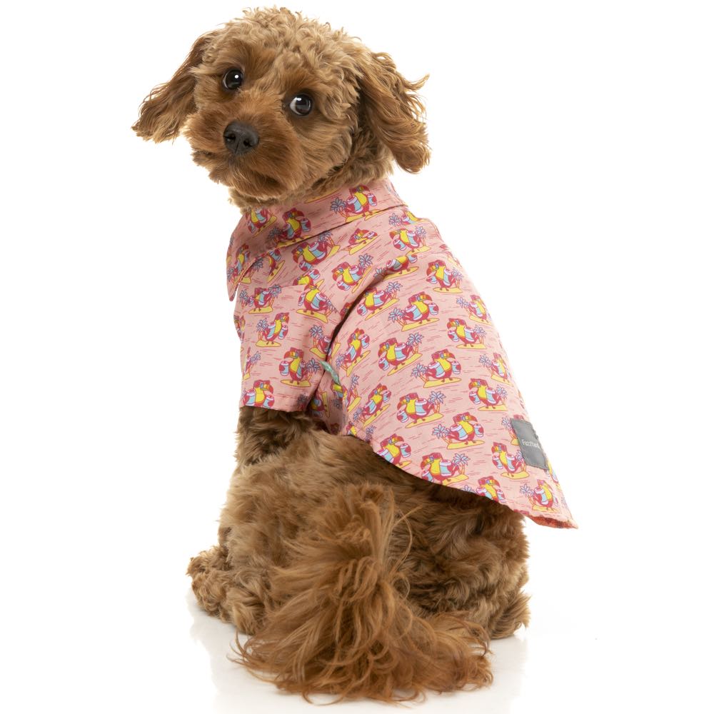 FuzzYard Button Up Shirt For Dogs (TwoCans) Kohepets