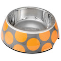 FuzzYard Easy Feeder Dog Bowl - Bubblelicious (Orange) (discontinued) - Kohepets