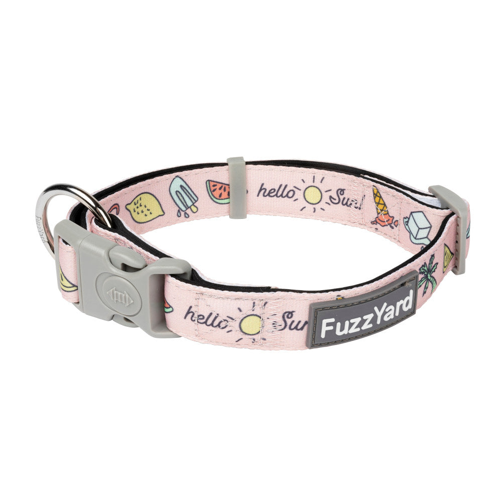 FuzzYard Dog Collar (Hello Sun)