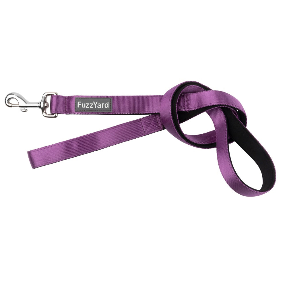 FuzzYard Dog Leash (Grape) - Kohepets