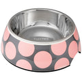 FuzzYard Easy Feeder Dog Bowl - Bubblelicious (Pink) (discontinued) - Kohepets