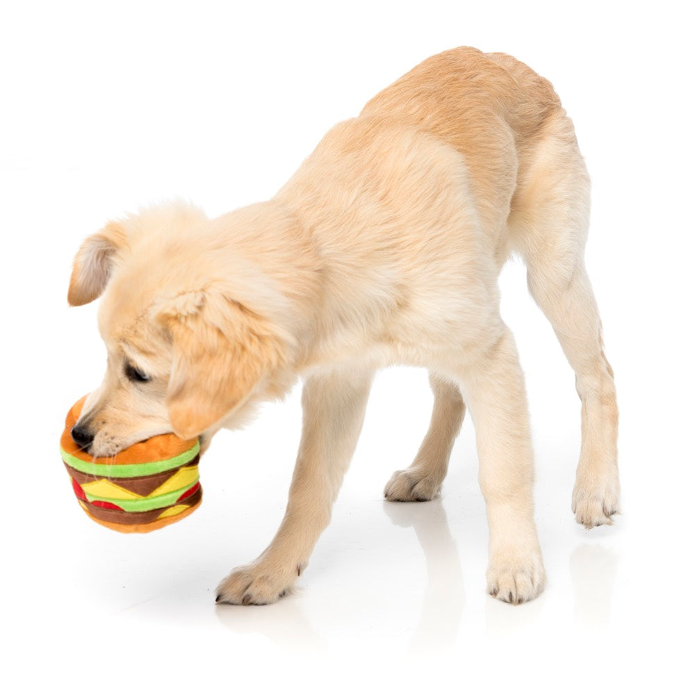Fuzzyard Hamburger Plush Toy - Kohepets