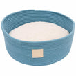 FuzzYard Life Rope Basket Pet Bed (French Blue)