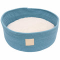 15% OFF: FuzzYard Life Rope Basket Pet Bed (French Blue)