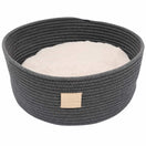15% OFF: FuzzYard Life Rope Basket Pet Bed (Slate Grey)