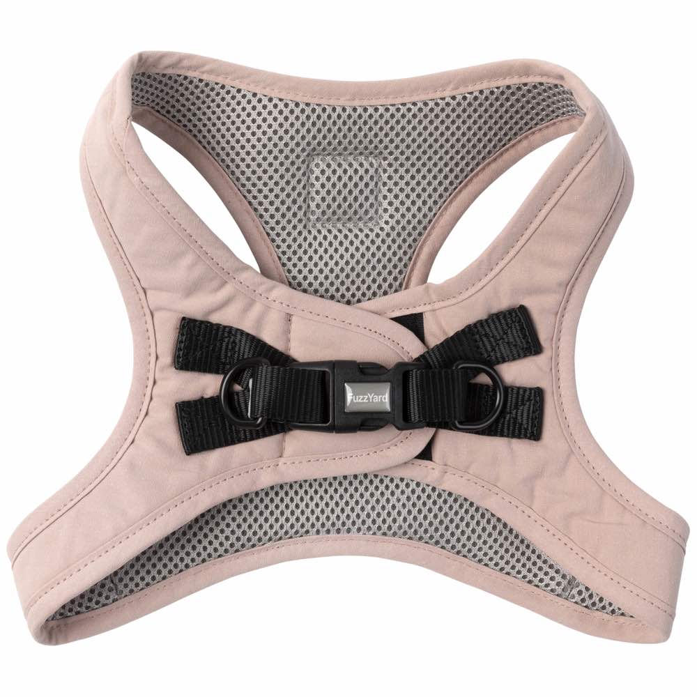 FuzzYard Life Step-in Dog Harness (Soft Blush)