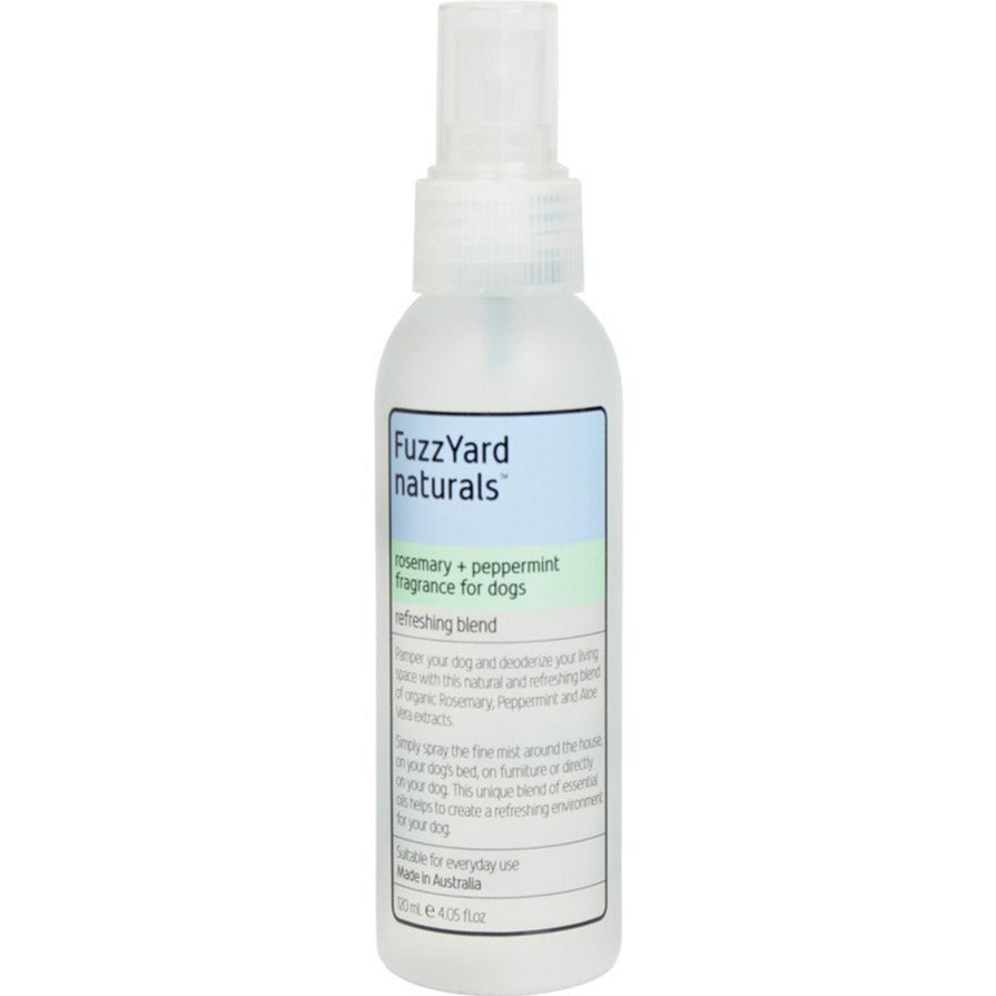 FuzzYard Refreshing Rosemary and Peppermint Aromatherapy Mist for Dogs