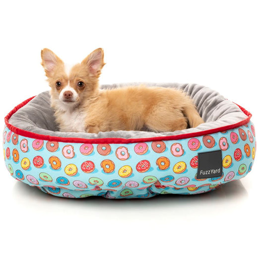 '18% OFF Small': FuzzYard Reversible Dog Bed (You Drive Me Glazy)