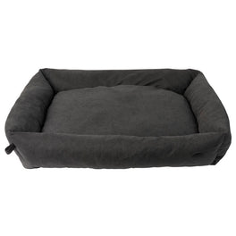 FuzzYard The Lounge Dog Bed (Charcoal) - Kohepets