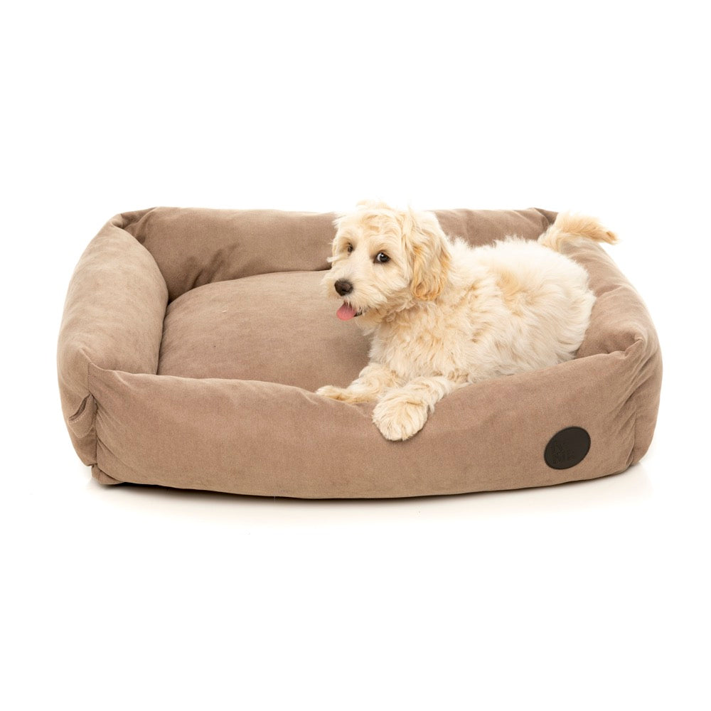 FuzzYard The Lounge Dog Bed (Mocha) - Kohepets