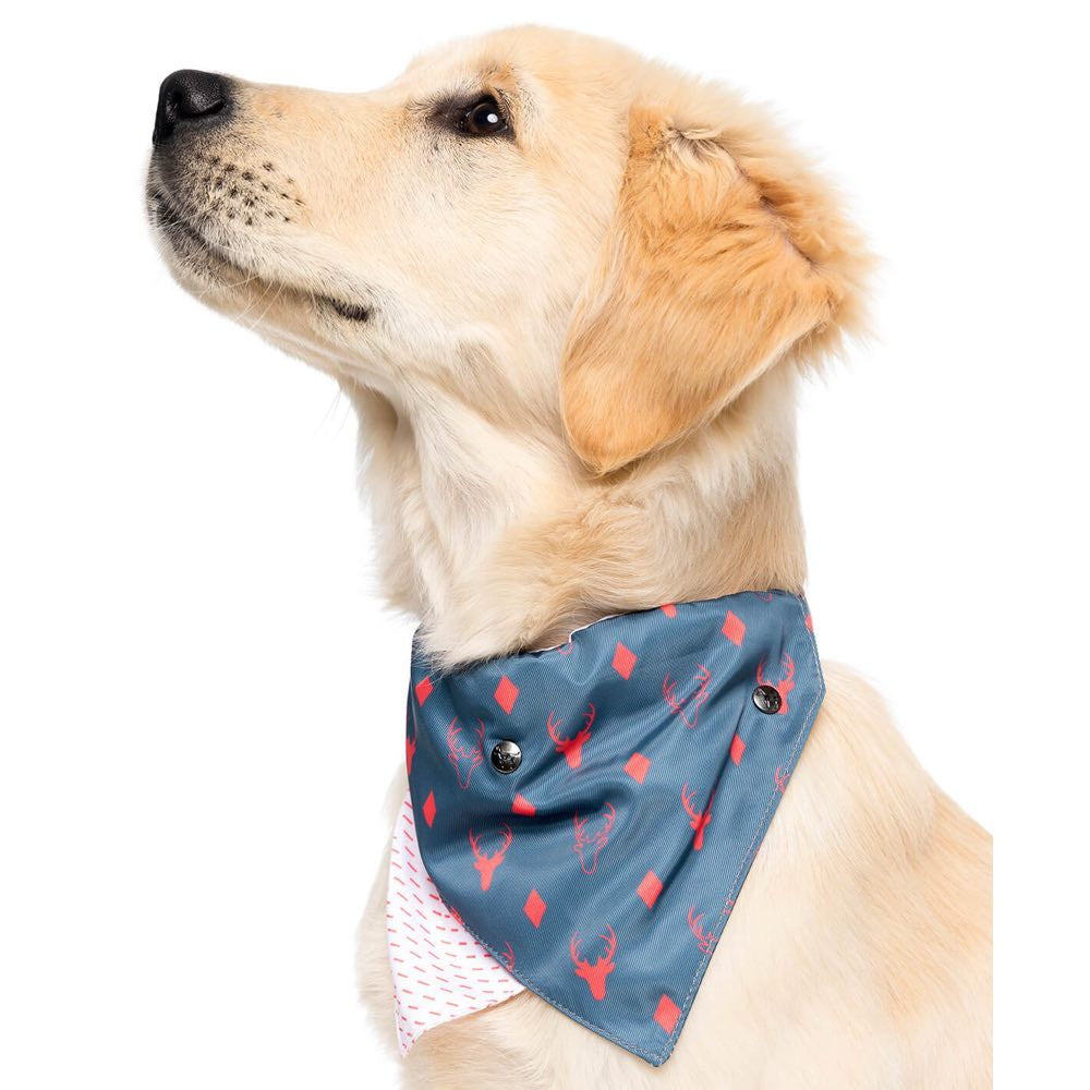 Fuzzyard X'mas Reindeer Pet Bandana - Kohepets