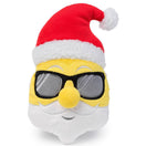 FuzzYard X'mas Emoji Santa Plush Dog Toy