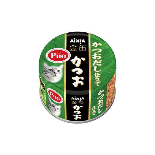 Aixia Kin-Can Dashi Skipjack Tuna with Skipjack Tuna Stock Canned Cat Food 80g - Kohepets