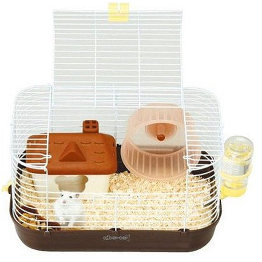 GEX Hamster Cage (Chocolate) - Kohepets