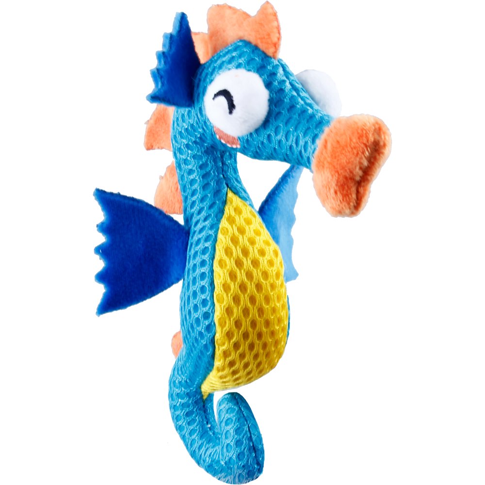 KOHE-VERSARY 10% OFF: GiGwi Dental Mesh Catnip Cat Toy (Seahorse)