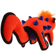 KOHE-VERSARY 10% OFF: GiGwi Duraspikes Extra Durable Plush Dog Toy (Orange Coon)
