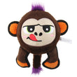 KOHE-VERSARY 10% OFF: GiGwi Jumball Plush Dog Toy (Brown Monkey)