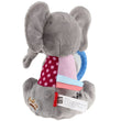 KOHE-VERSARY 10% OFF: GiGwi Plush Friendz Crinkly TPR Ring Dog Toy (Elephant)
