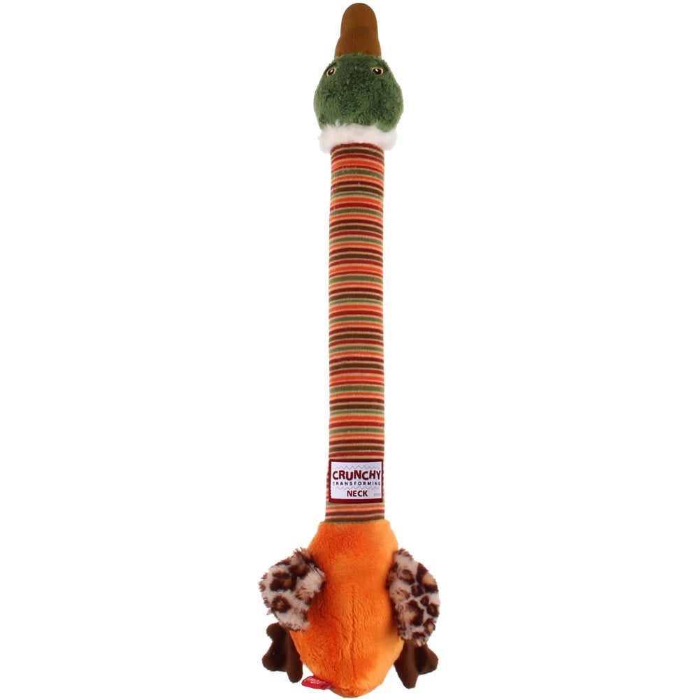 KOHE-VERSARY 10% OFF: GiGwi Plush Friendz Crunchy Neck Dog Toy (Duck)