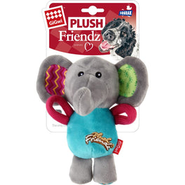 GiGwi Plush Friendz Tug Dog Toy (Elephant) - Kohepets