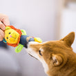 GiGwi Plush Friendz Tug Dog Toy (Lion)